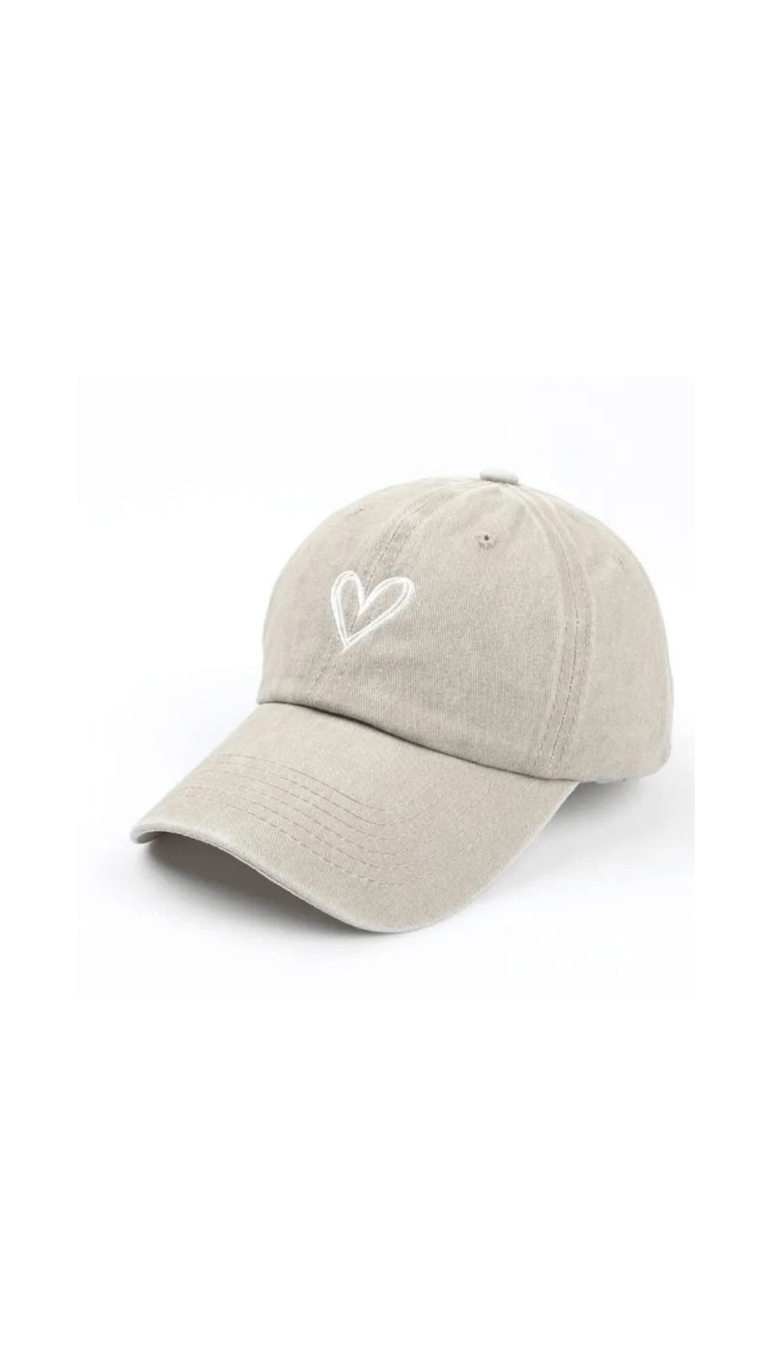 Cap embroidered  Heart