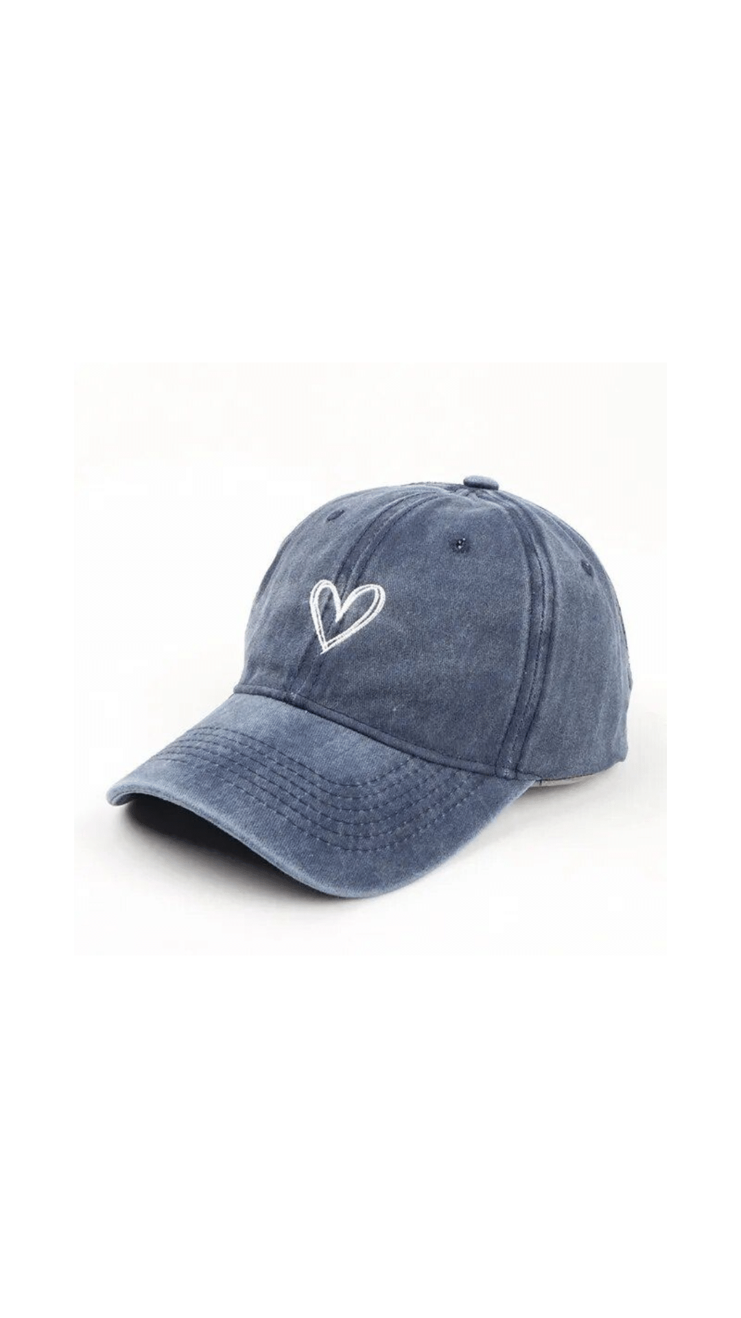 Cap embroidered  Heart