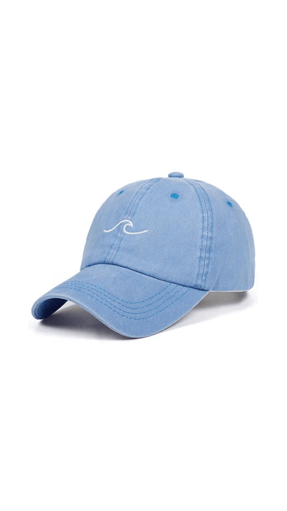 Cap embroidered Wave