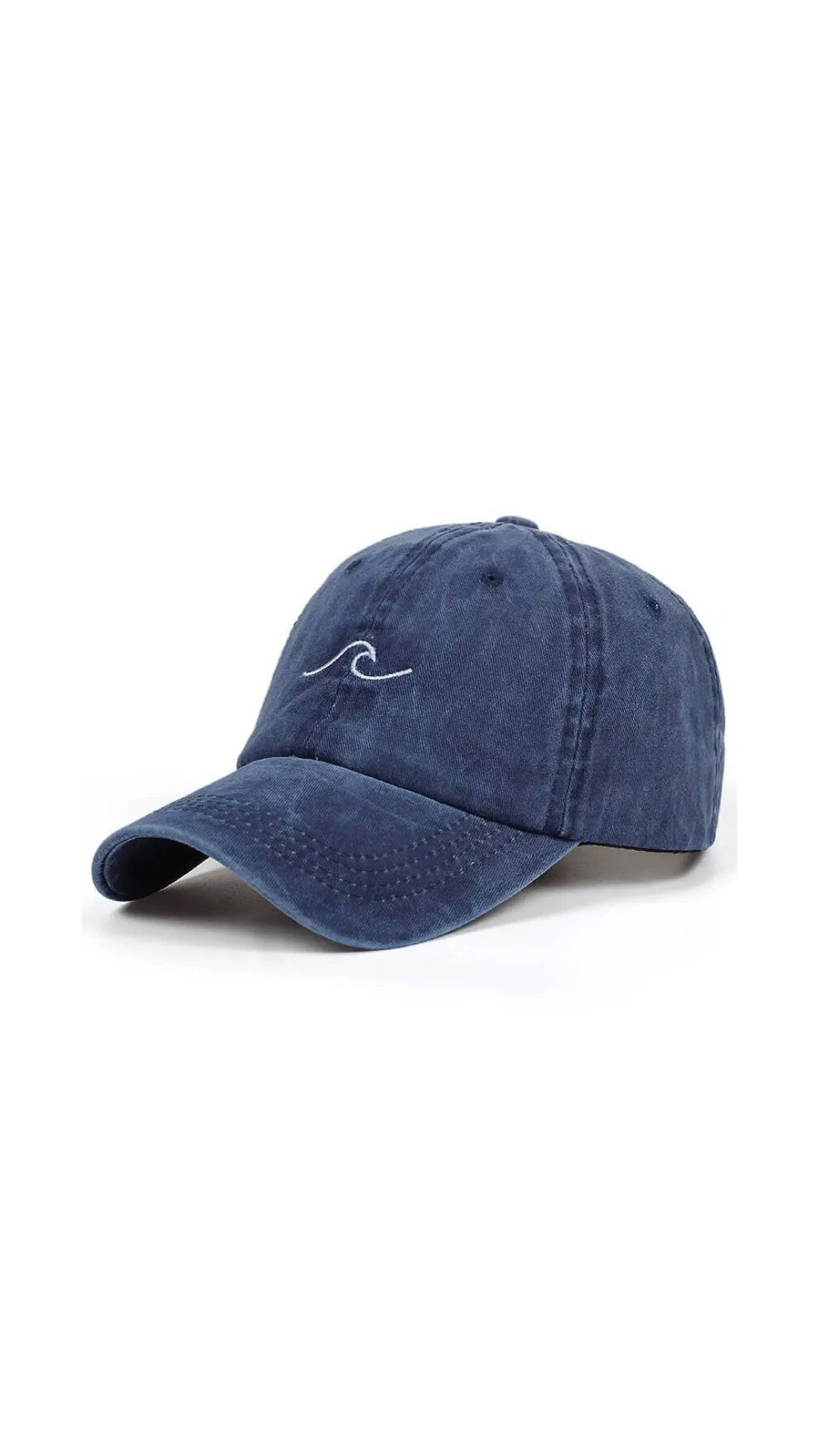 Cap embroidered Wave