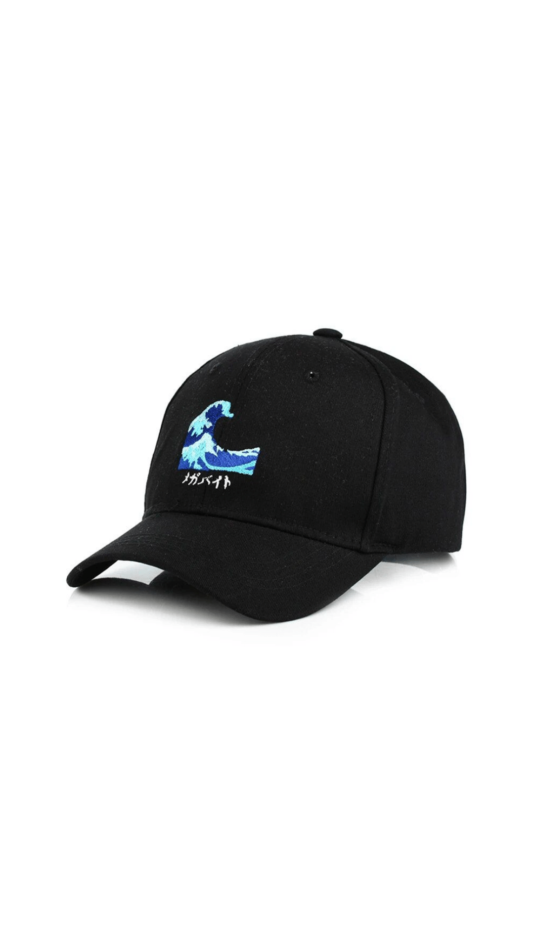 Cap embroidered Kanagawa Wave