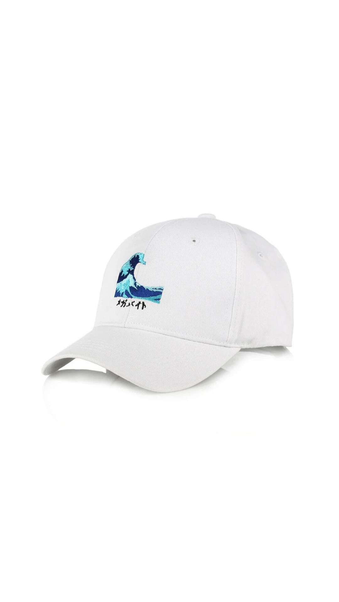 Cap embroidered Kanagawa Wave