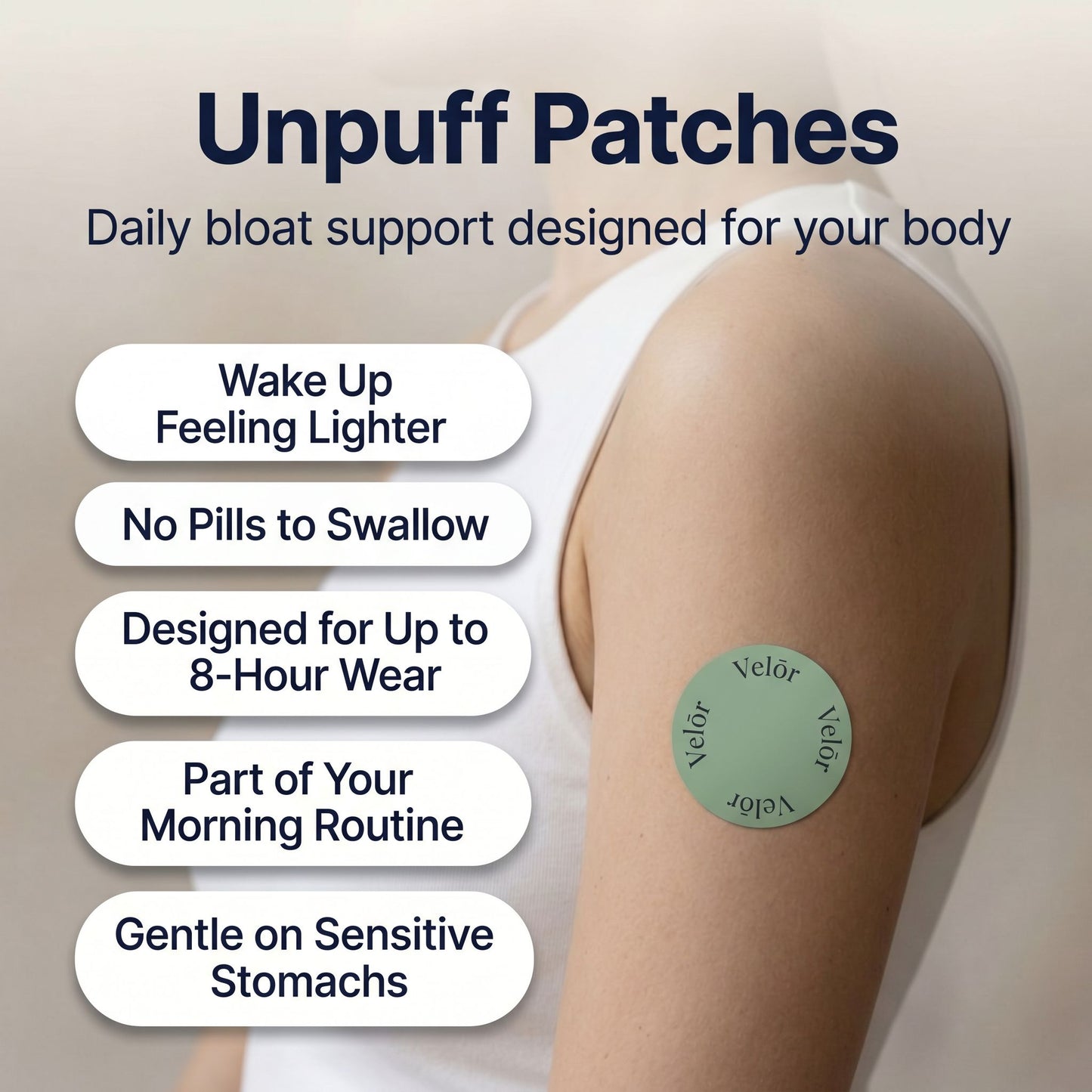 Velōr Unpuff Patches