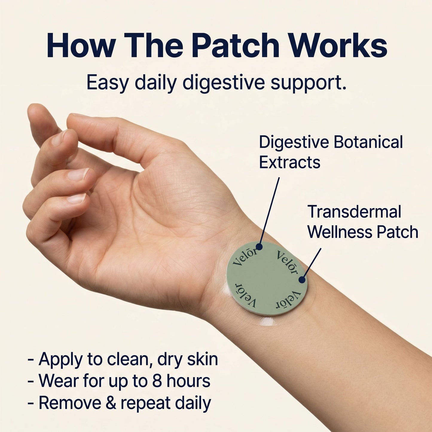 Velōr Unpuff Patches