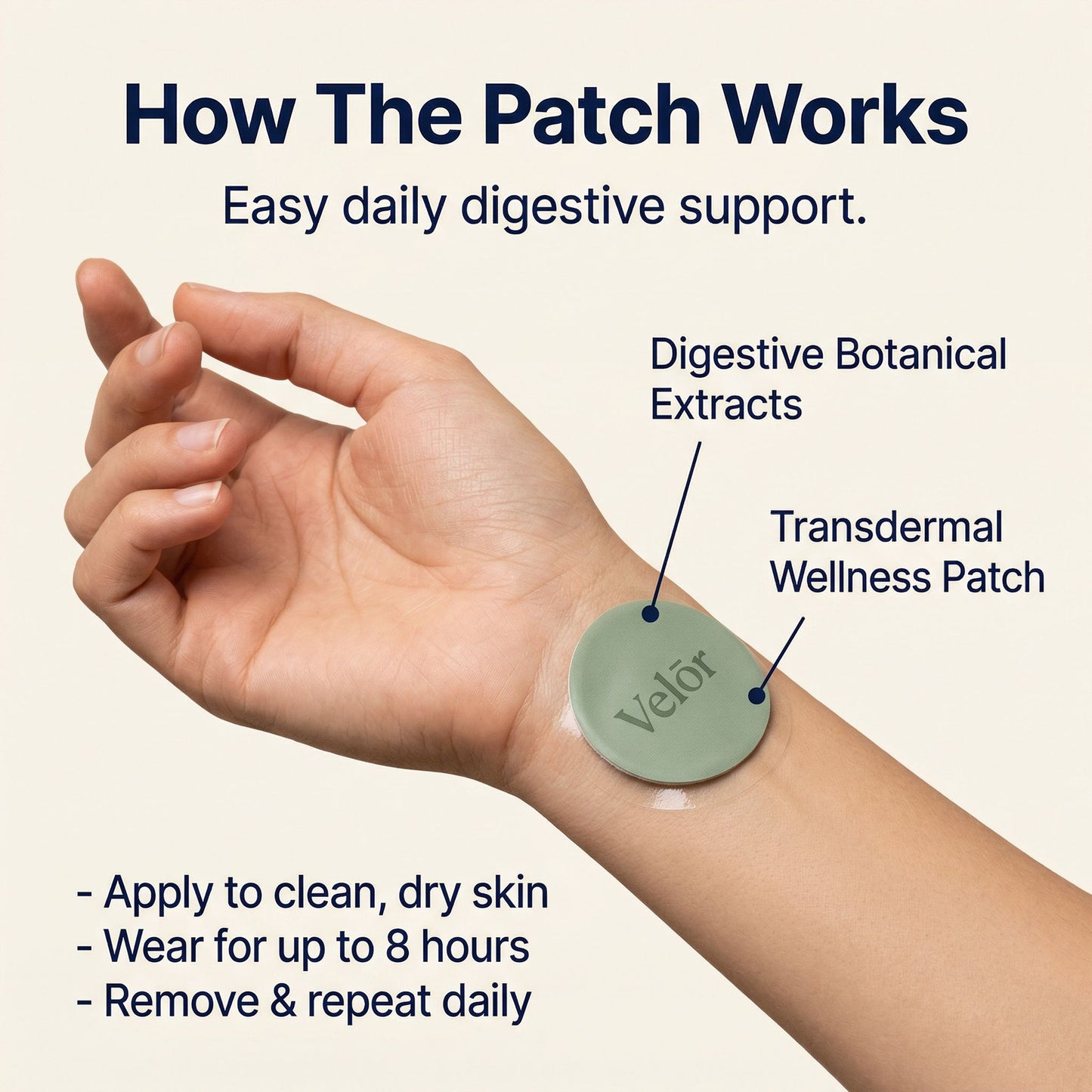 Velōr Unpuff Patches