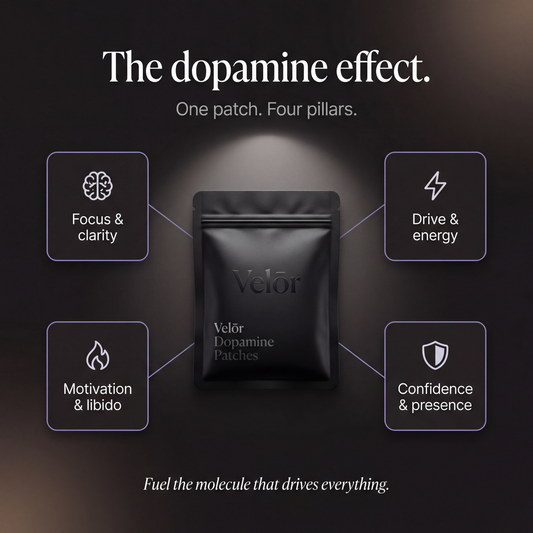Velōr Dopamine Patches — Men's Edition